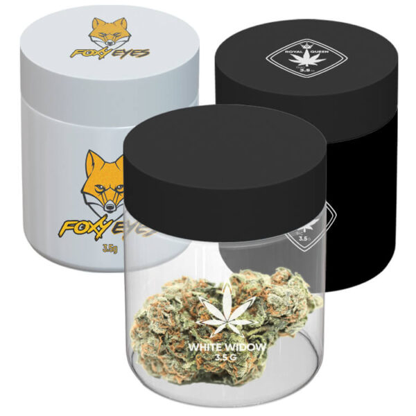 Glass Jar 3oz (1/8th) - Image 4