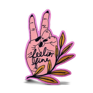 Embroidered Patches: 50%